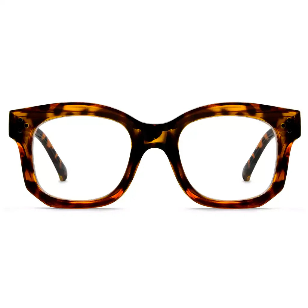 Thick Frame Small Lens Reading Glasses Women Men