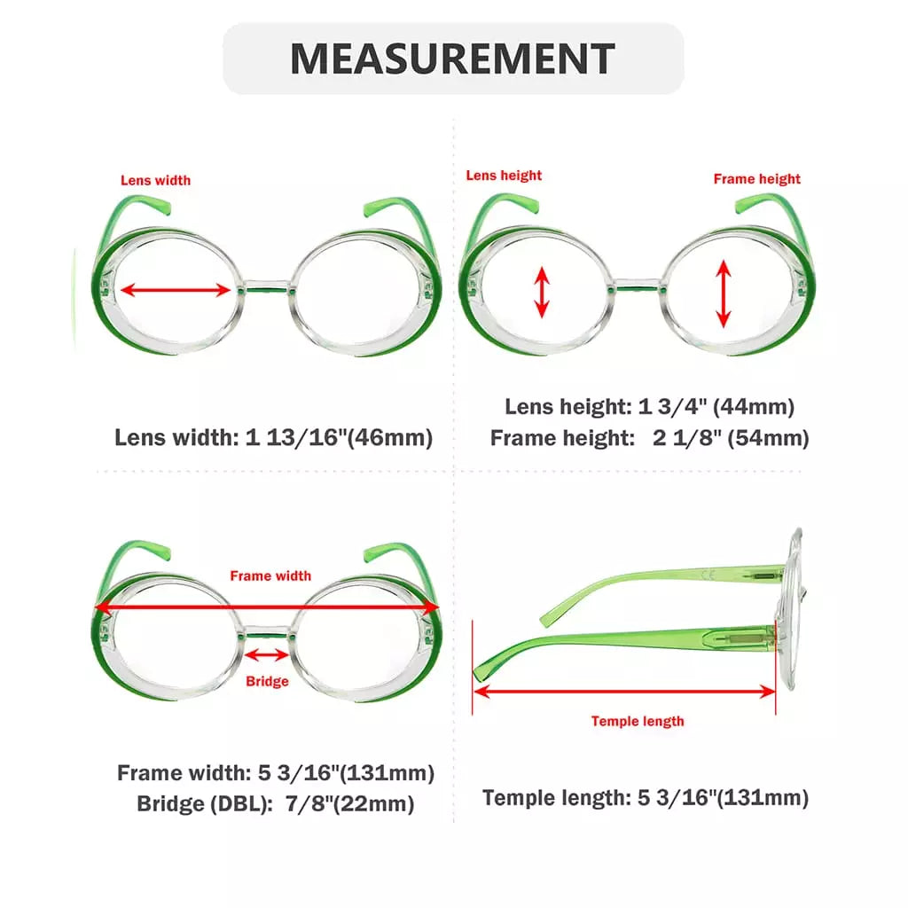 Round Reading Glasses for women