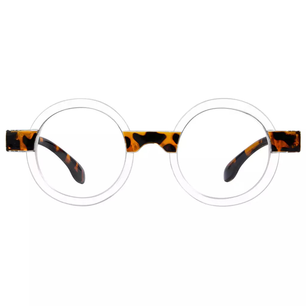 Round Reading Glasses Women Small Readers for Men