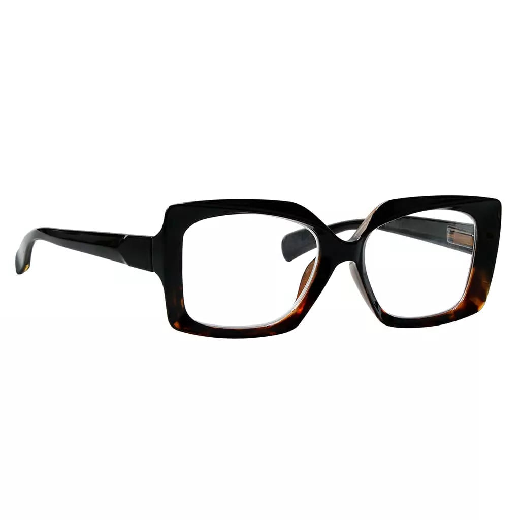 Thick Frame Oversized Square Reading Glasses Women