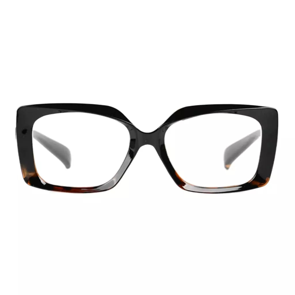 Thick Frame Oversized Square Reading Glasses Women