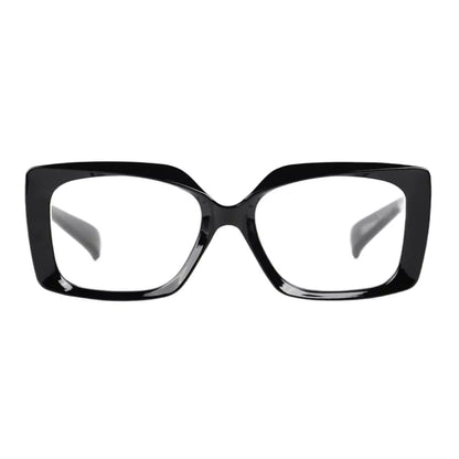Thick Frame Oversized Square Reading Glasses Women