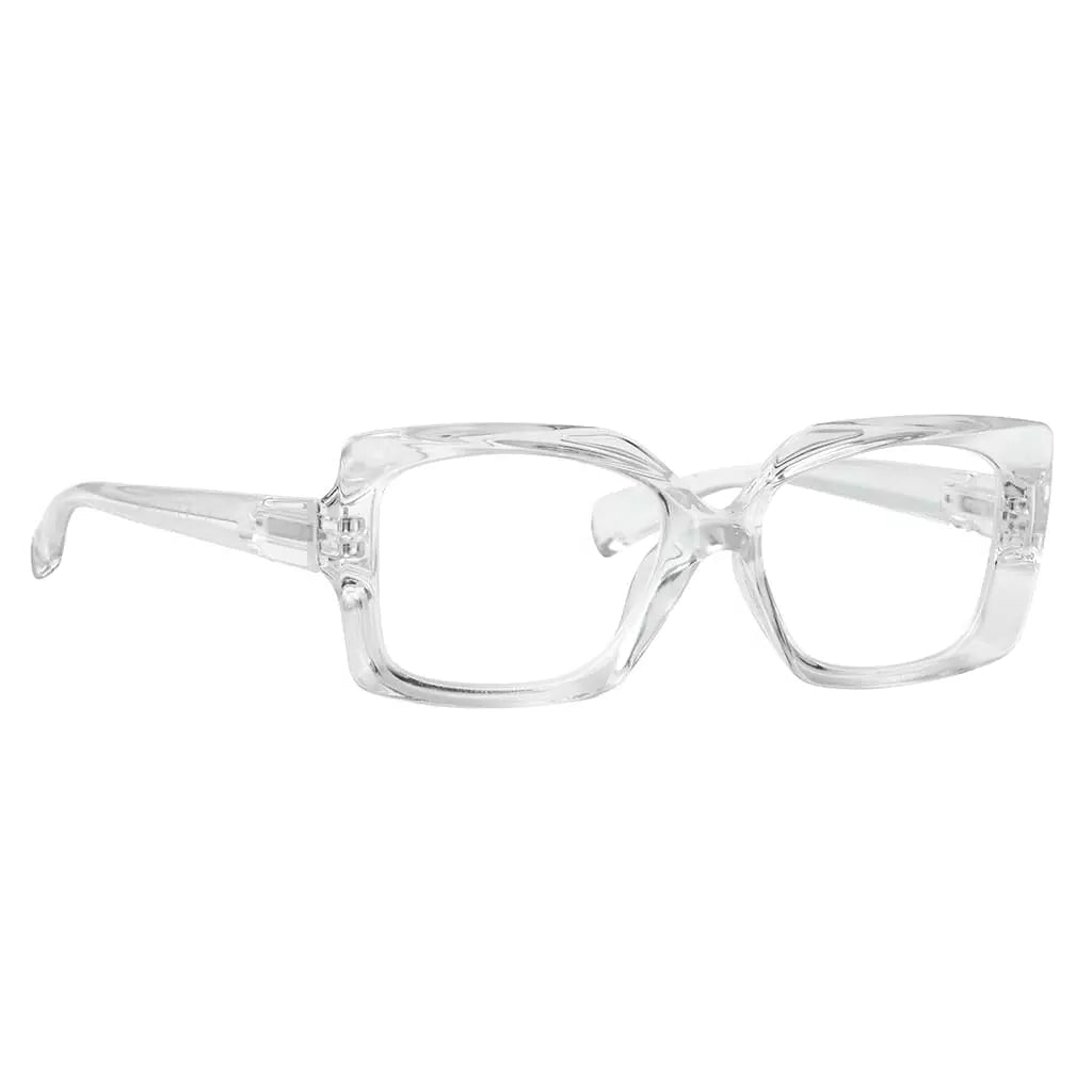 Thick Frame Oversized Square Reading Glasses Women