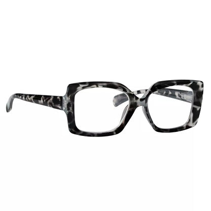 Thick Frame Oversized Square Reading Glasses Women
