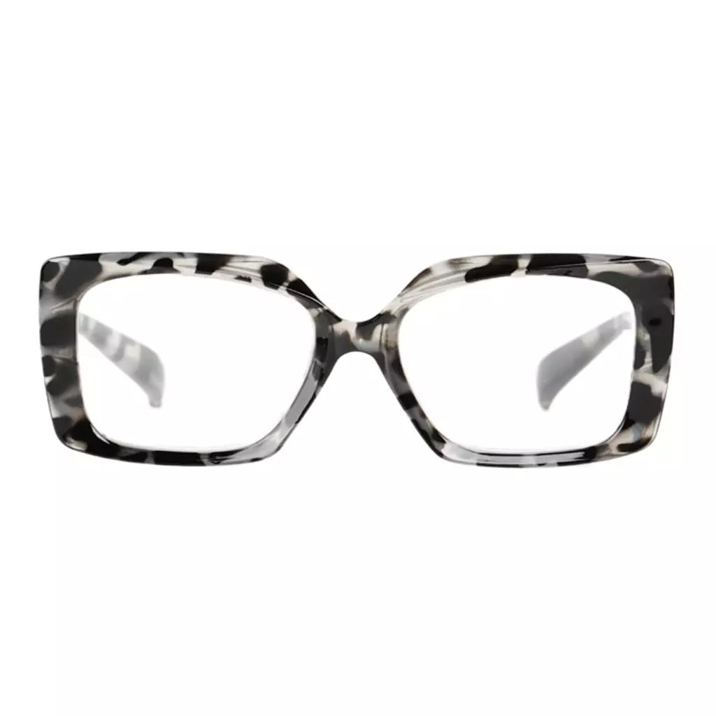 Thick Frame Oversized Square Reading Glasses Women