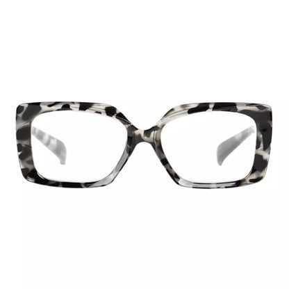 Thick Frame Oversized Square Reading Glasses Women