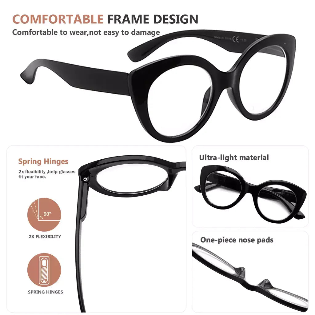Round Reading Glasses Women