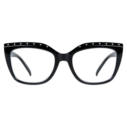 Cat Eye Rhinestone Design Reading Glasses Women