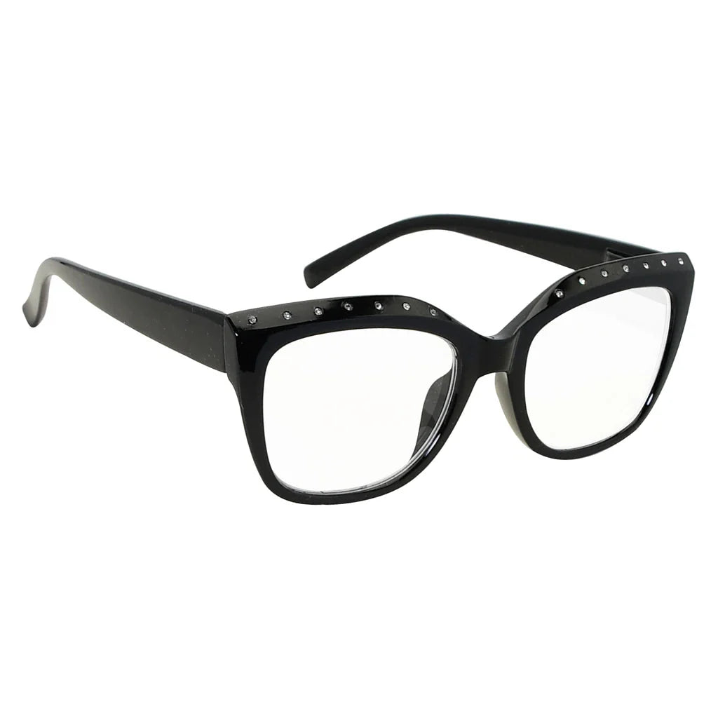 Cat Eye Rhinestone Design Reading Glasses Women