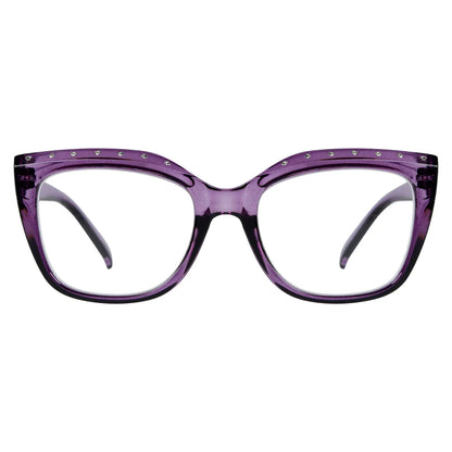 Cat Eye Rhinestone Design Reading Glasses Women