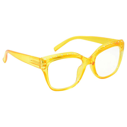 Cat Eye Rhinestone Design Reading Glasses Women