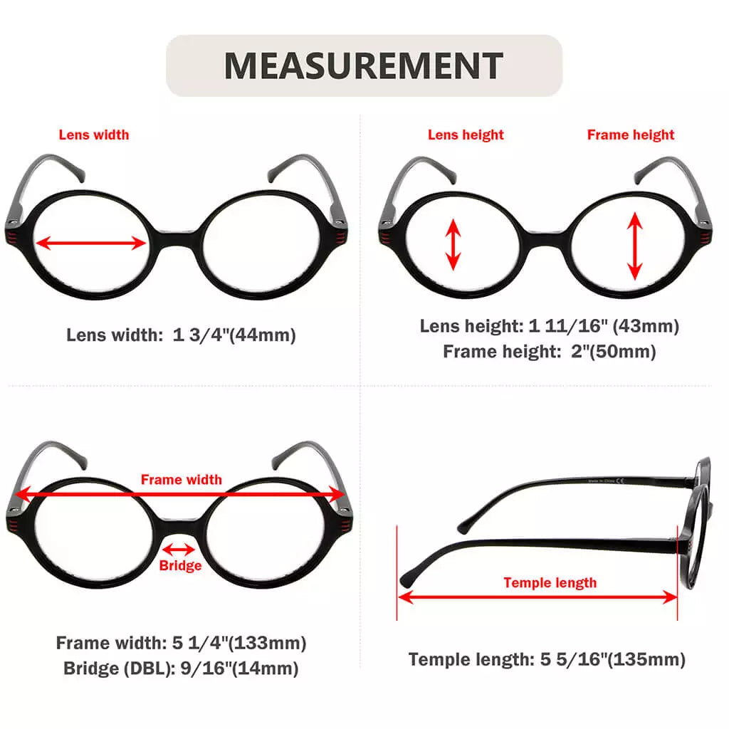 Small Round Reading Glasses Women