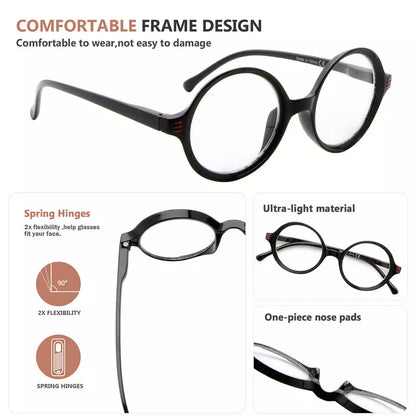 Small Round Reading Glasses Women