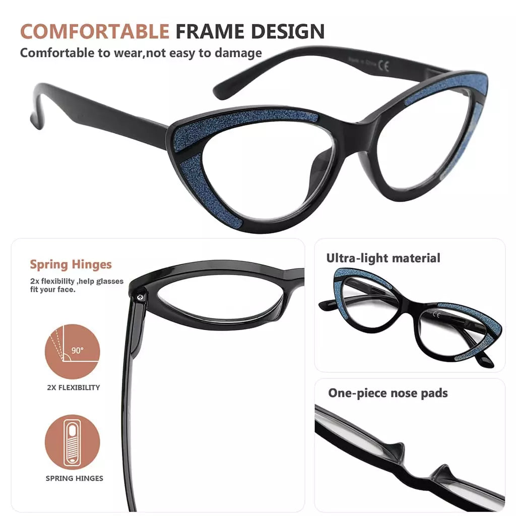 Cat-eye Design Reading Glasses For Women