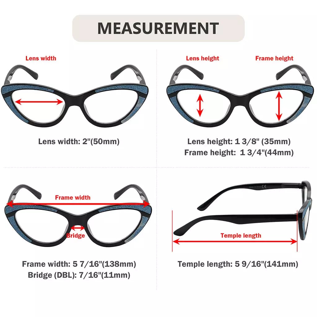 Cat-eye Design Reading Glasses For Women