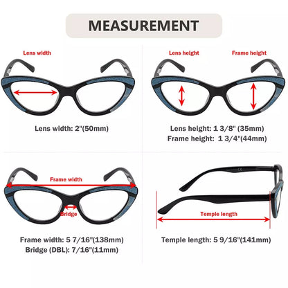 Cat-eye Design Reading Glasses For Women