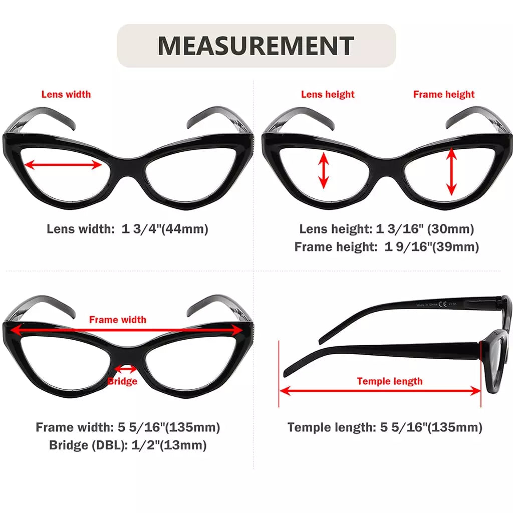 Cat-eye Reading Glasses Women