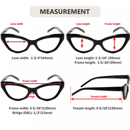 Cat-eye Reading Glasses Women