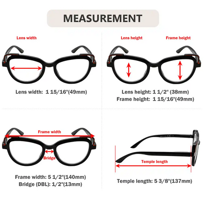 Cat Eye Reading Sunglasses Women