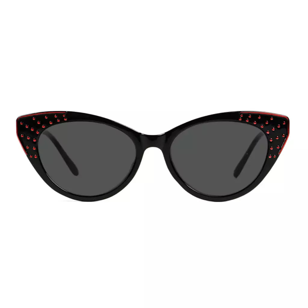 Cat Eye Reading Sunglasses for Women Bling Design Readers