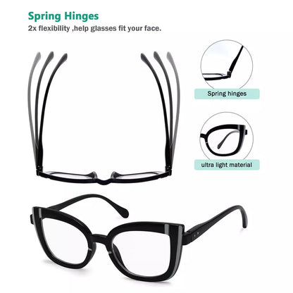 Cat Eye Reading Eyeglasses for Women