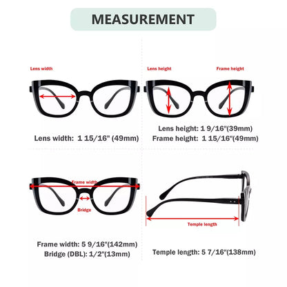 Cat Eye Reading Eyeglasses for Women