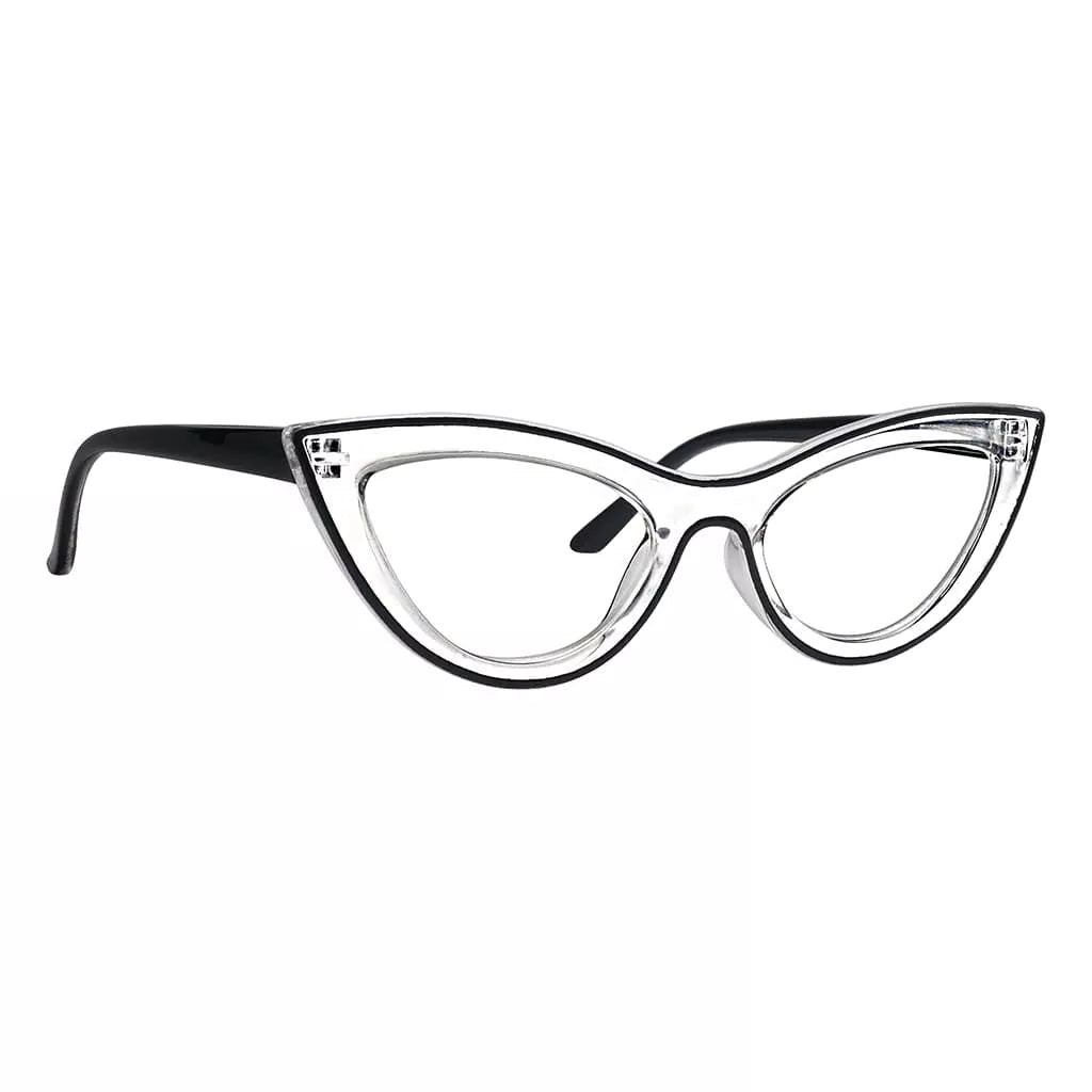 Cat-Eye Reading Glasses for Women Include Reading Sunglasses