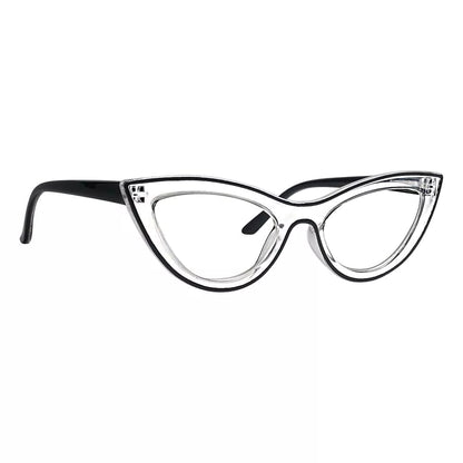 Cat-Eye Reading Glasses for Women Include Reading Sunglasses