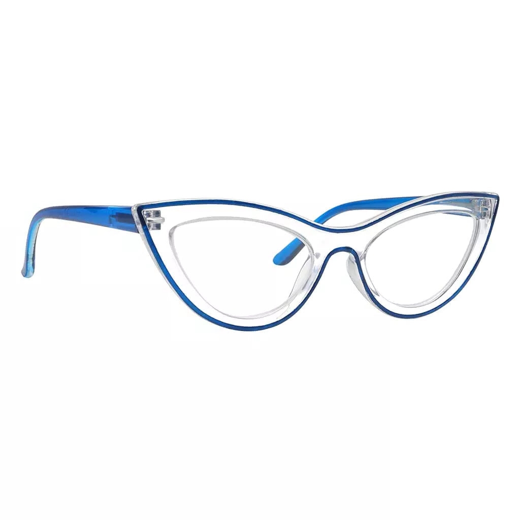 Cat-Eye Reading Glasses for Women Include Reading Sunglasses