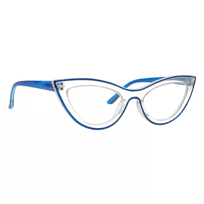 Cat-Eye Reading Glasses for Women Include Reading Sunglasses