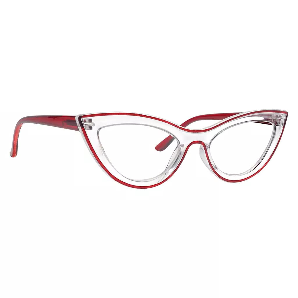 Cat-Eye Reading Glasses for Women Include Reading Sunglasses