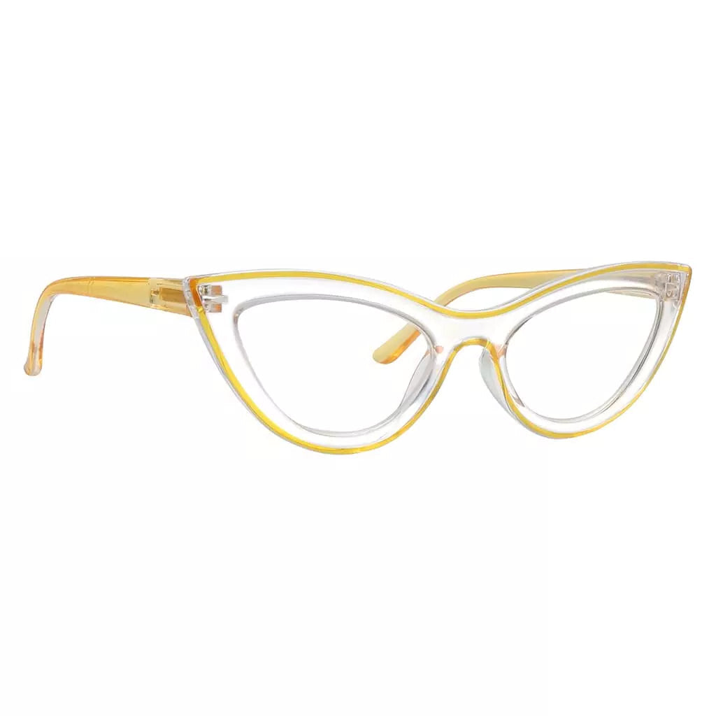 Cat-Eye Reading Glasses for Women Include Reading Sunglasses