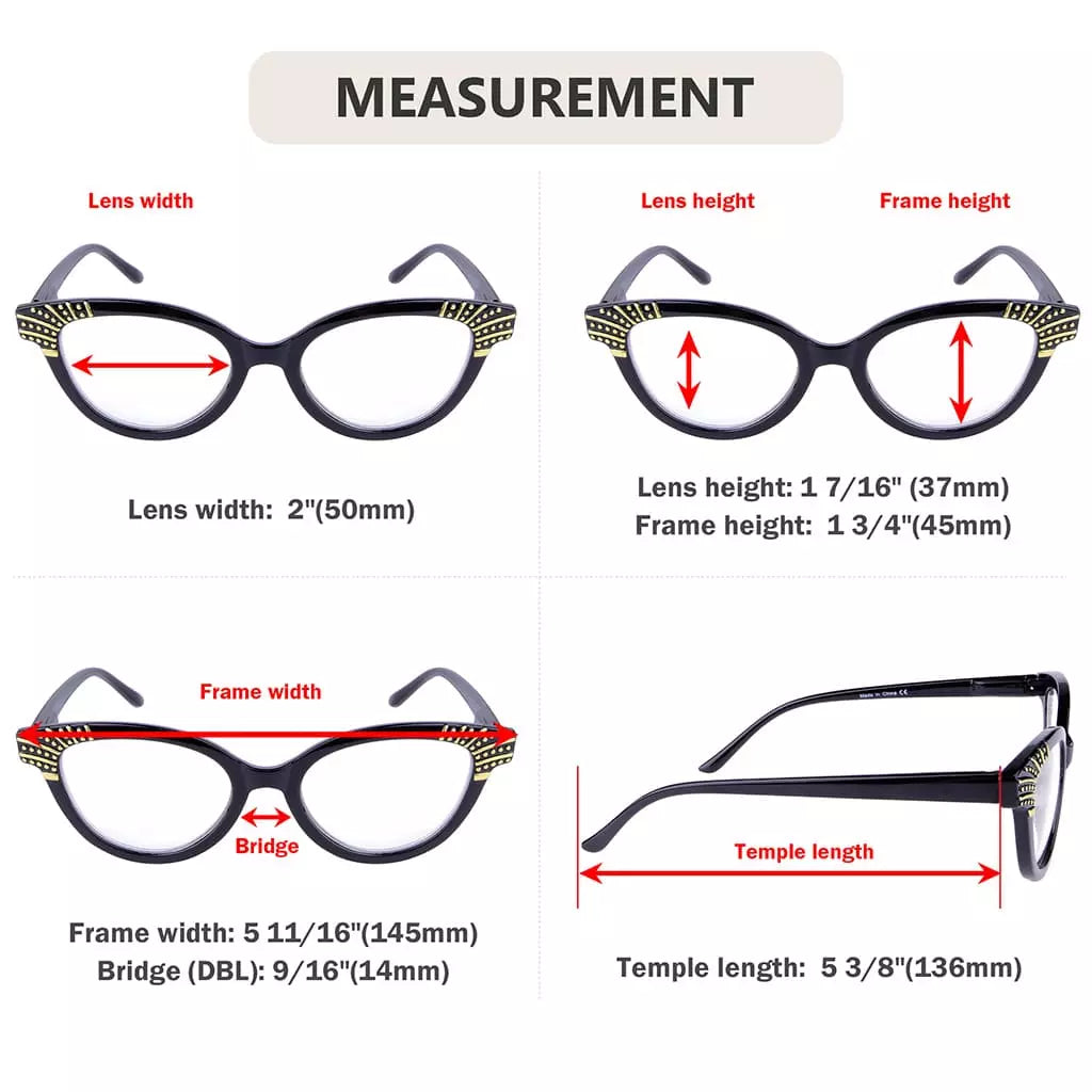 Cat-eye Reading Glasses for Women