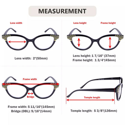 Cat-eye Reading Glasses for Women