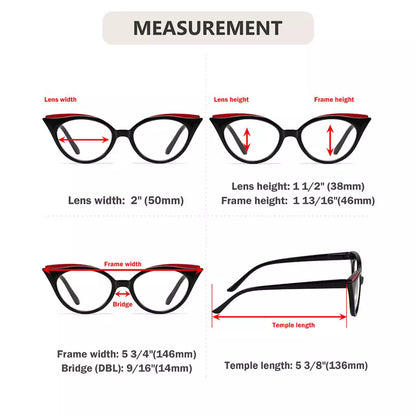 Cat Eye Design Reading Glasses Women