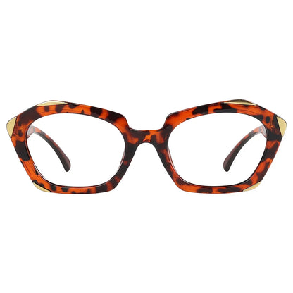 Oval Lens Design Reading Glasses Women with Spring Hinges