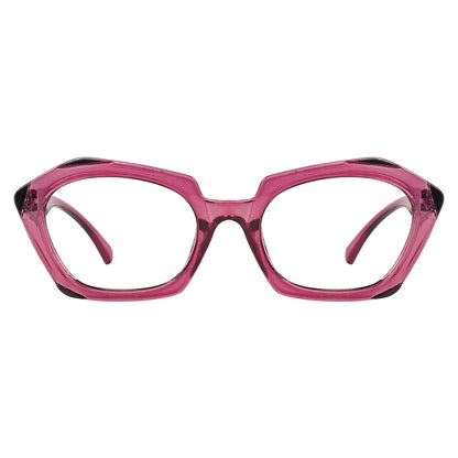 Oval Lens Design Reading Glasses Women with Spring Hinges