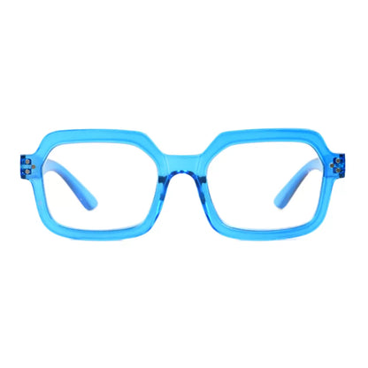 Hexagon Reading Glasses Women