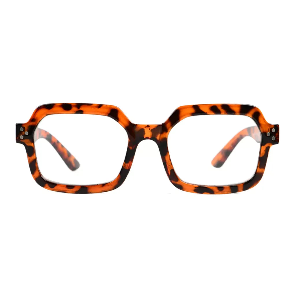 Hexagon Reading Glasses Women