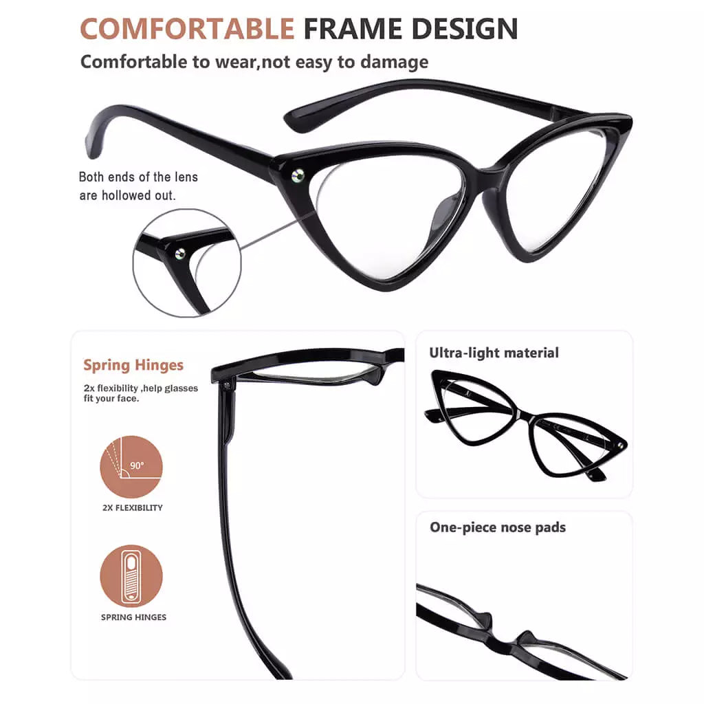 Cat-eye Reading Glasses Women