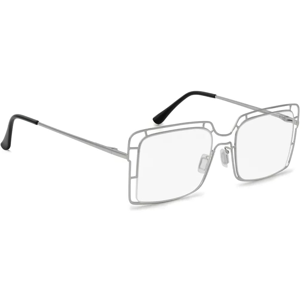 Thin Metal Hollow Frame Reading Glasses For Women