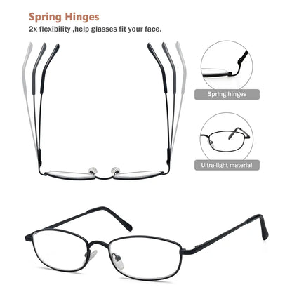 wirerim reading glasses eyeglasses wear women men