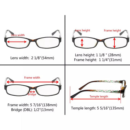 Small Reading Glasses With Beautiful Pattern for Women