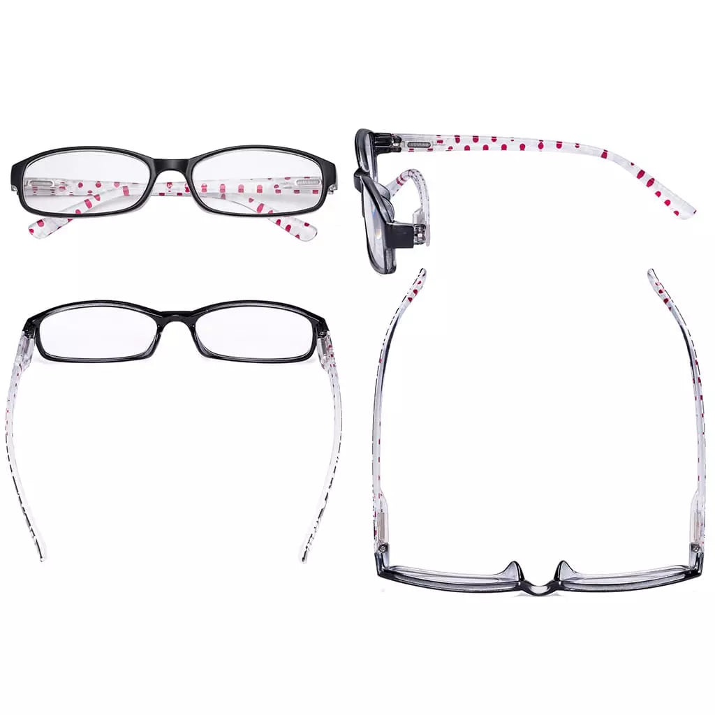 Pattern Polka Dots Women Reading Glasses