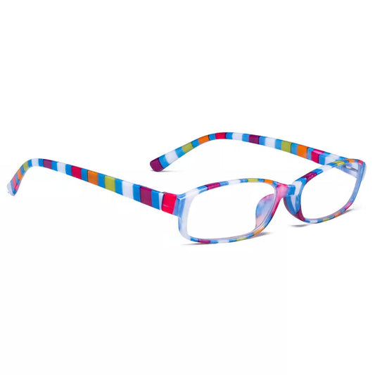 Small Striped Reading Glasses for Women
