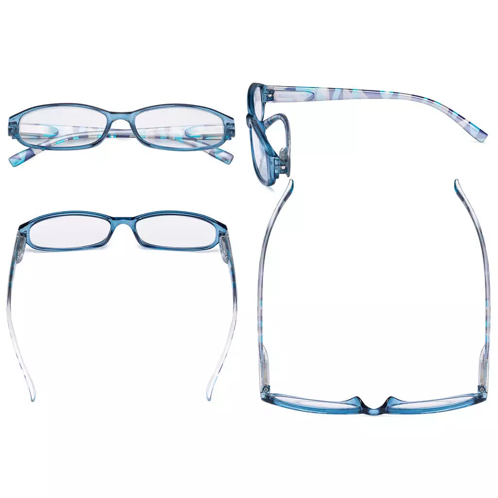 Small Pattern Arms Reading Glasses for Women