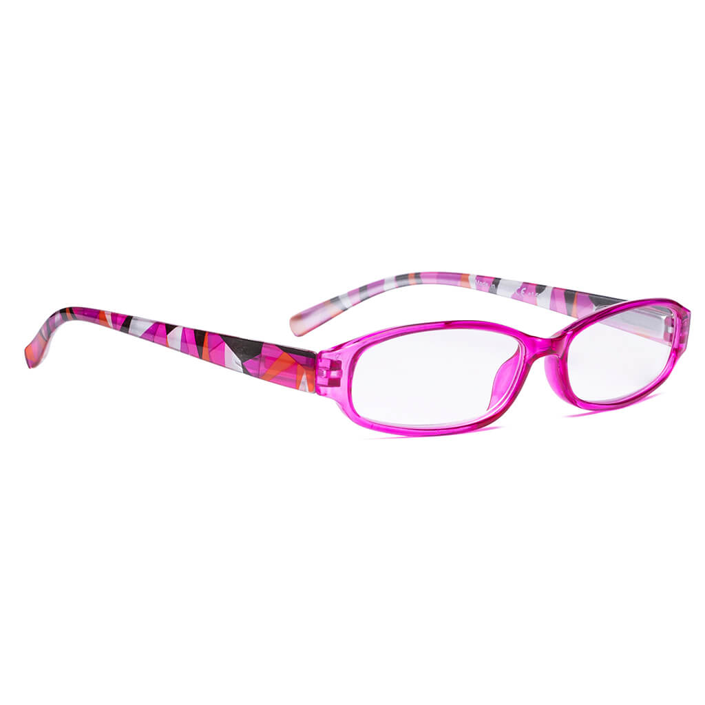 Small Pattern Arms Reading Glasses for Women