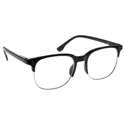Semi-Rim Pattern Reading Glasses for Women Men
