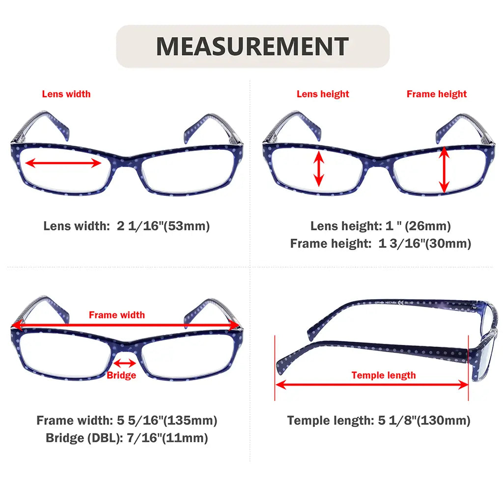 polka dots reading glasses polka eyewear women