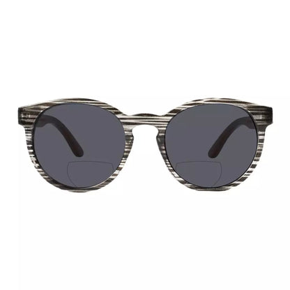 Wooden Arms Bifocal Sunglasses Women Men